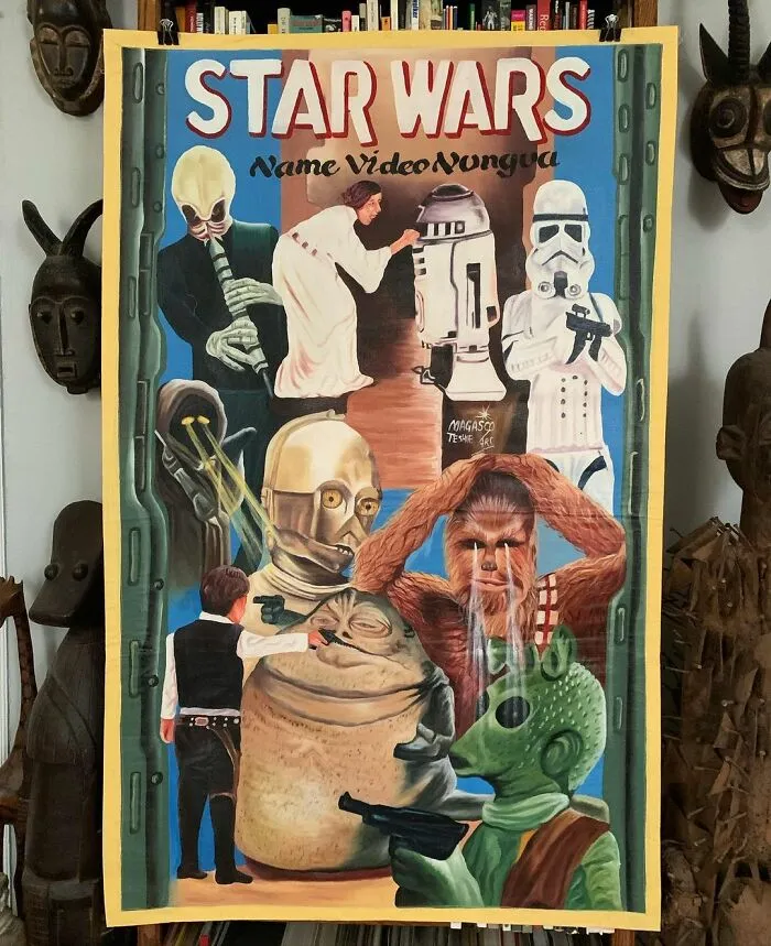 Africans Used To Hand-Paint Movie Posters To Draw People Into Cinemas And They're So Bizarre, They're Wonderful (100 New Pics)