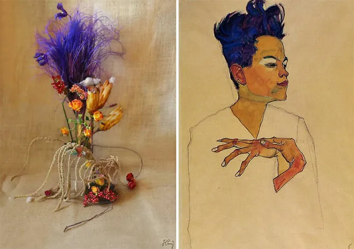 83 Floral Arrangements Inspired By Famous Paintings And Photos By Harriet Parry