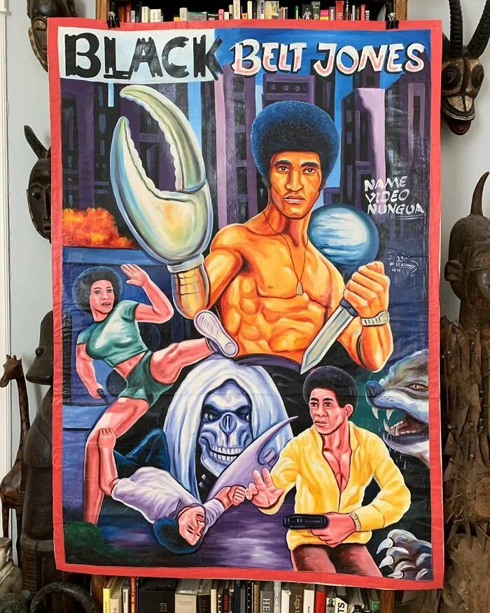 Africans Used To Hand-Paint Movie Posters To Draw People Into Cinemas And They're So Bizarre, They're Wonderful (100 New Pics)