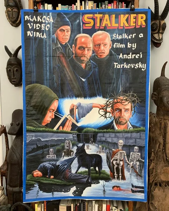 Africans Used To Hand-Paint Movie Posters To Draw People Into Cinemas And They're So Bizarre, They're Wonderful (100 New Pics)