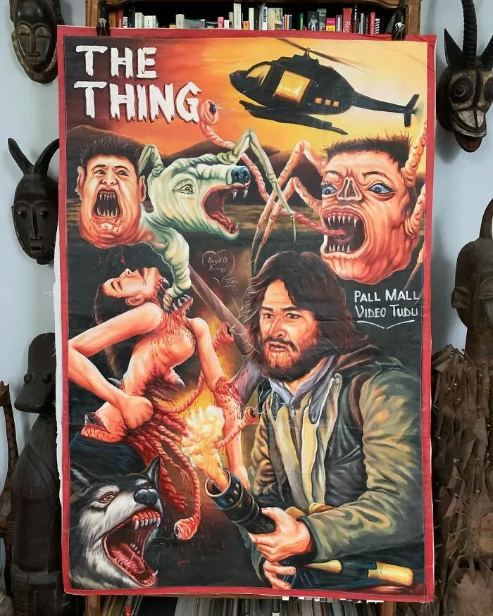 Africans Used To Hand-Paint Movie Posters To Draw People Into Cinemas And They're So Bizarre, They're Wonderful (100 New Pics)