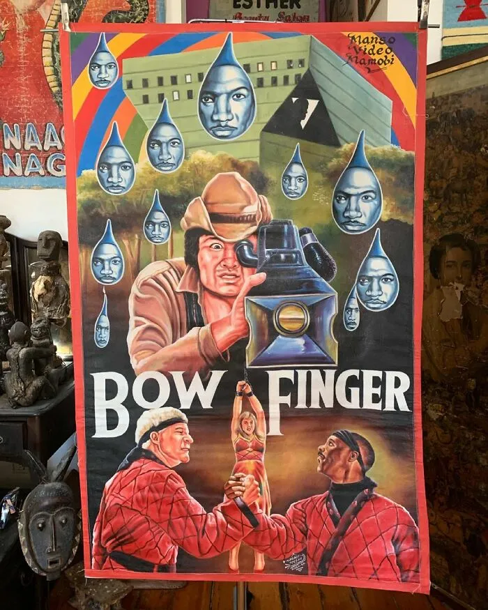 Africans Used To Hand-Paint Movie Posters To Draw People Into Cinemas And They're So Bizarre, They're Wonderful (100 New Pics)