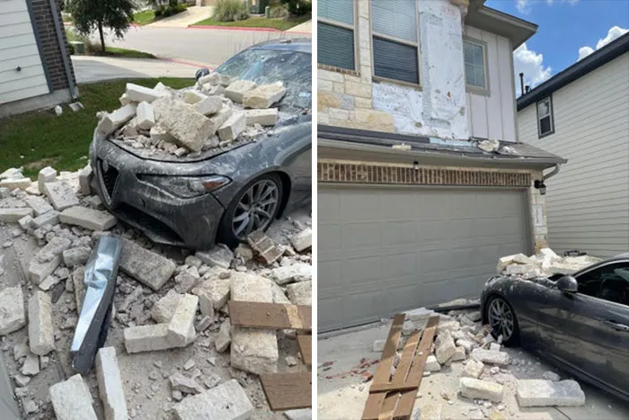 My House Just Fell On My Car