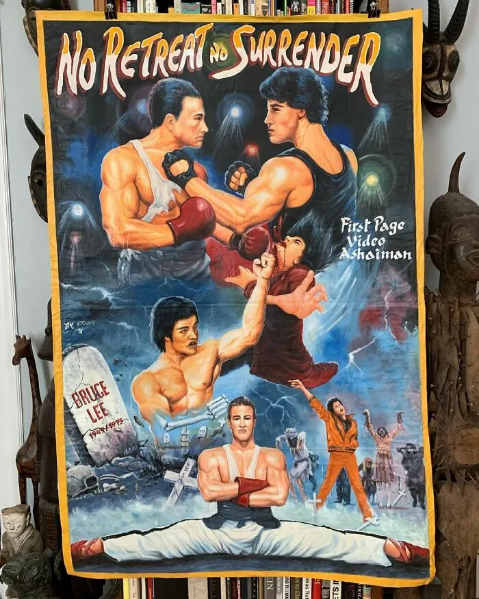 Africans Used To Hand-Paint Movie Posters To Draw People Into Cinemas And They're So Bizarre, They're Wonderful (100 New Pics)