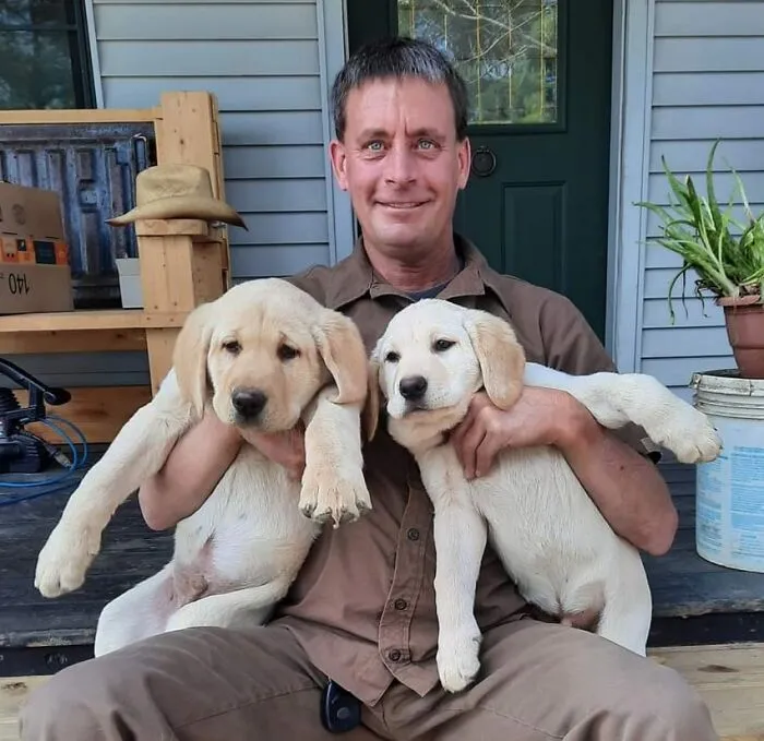 30 Conductores de UPS que se encontraron perros en sus rutas y compartieron las fotos en este grupo (Nuevas imágenes)