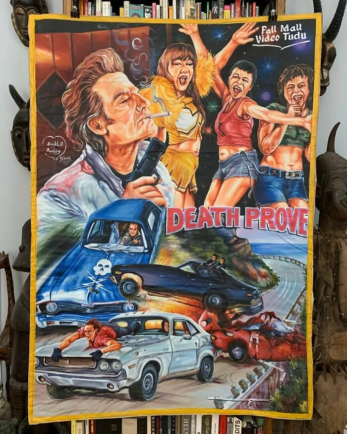 Africans Used To Hand-Paint Movie Posters To Draw People Into Cinemas And They're So Bizarre, They're Wonderful (100 New Pics)
