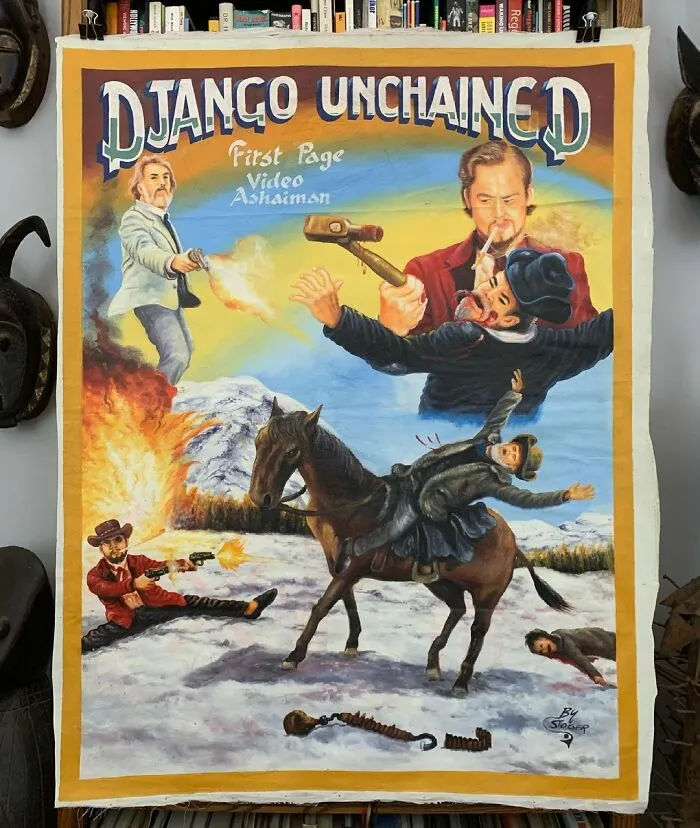 Africans Used To Hand-Paint Movie Posters To Draw People Into Cinemas And They're So Bizarre, They're Wonderful (100 New Pics)