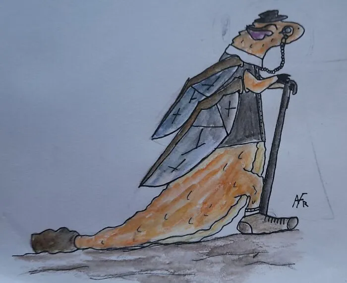 This Is Mofdrak The Moth-Dragon