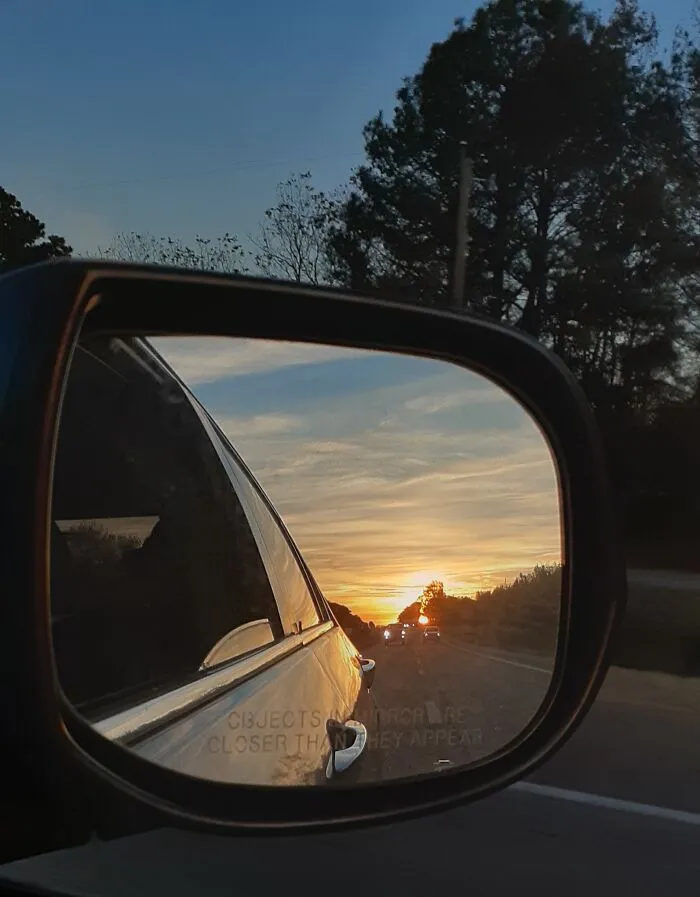 Sunset On Our Way Out Of Jackson, Mississippi