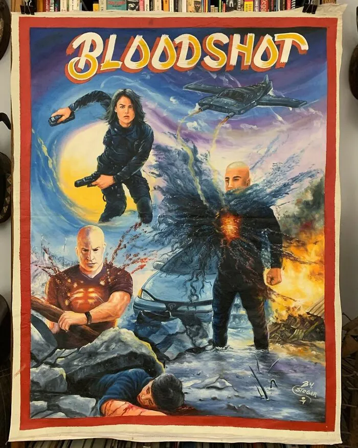 Africans Used To Hand-Paint Movie Posters To Draw People Into Cinemas And They're So Bizarre, They're Wonderful (100 New Pics)