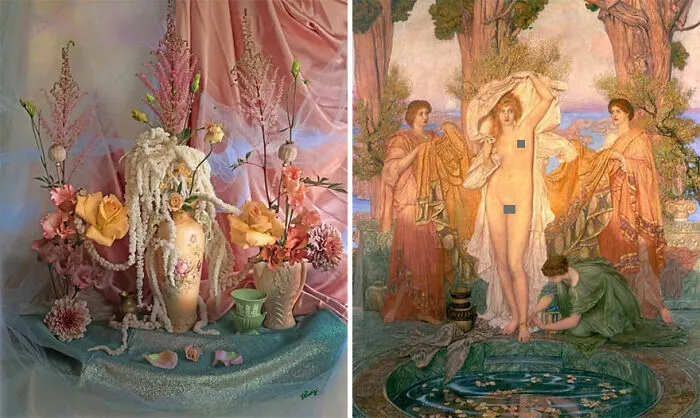 83 Floral Arrangements Inspired By Famous Paintings And Photos By Harriet Parry