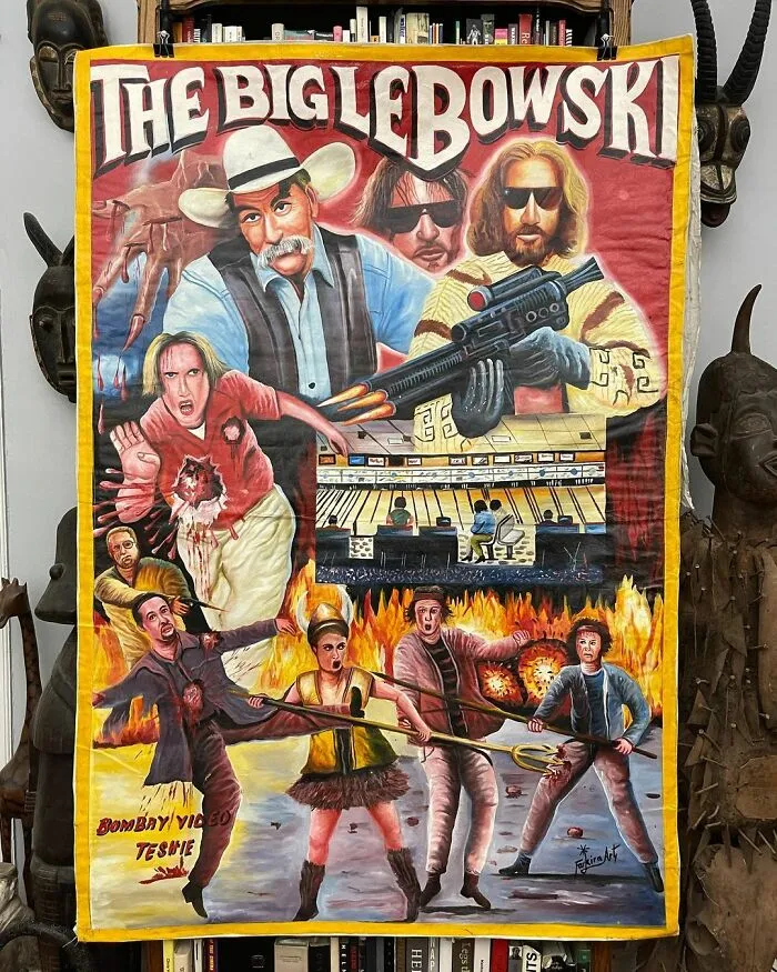 Africans Used To Hand-Paint Movie Posters To Draw People Into Cinemas And They're So Bizarre, They're Wonderful (100 New Pics)