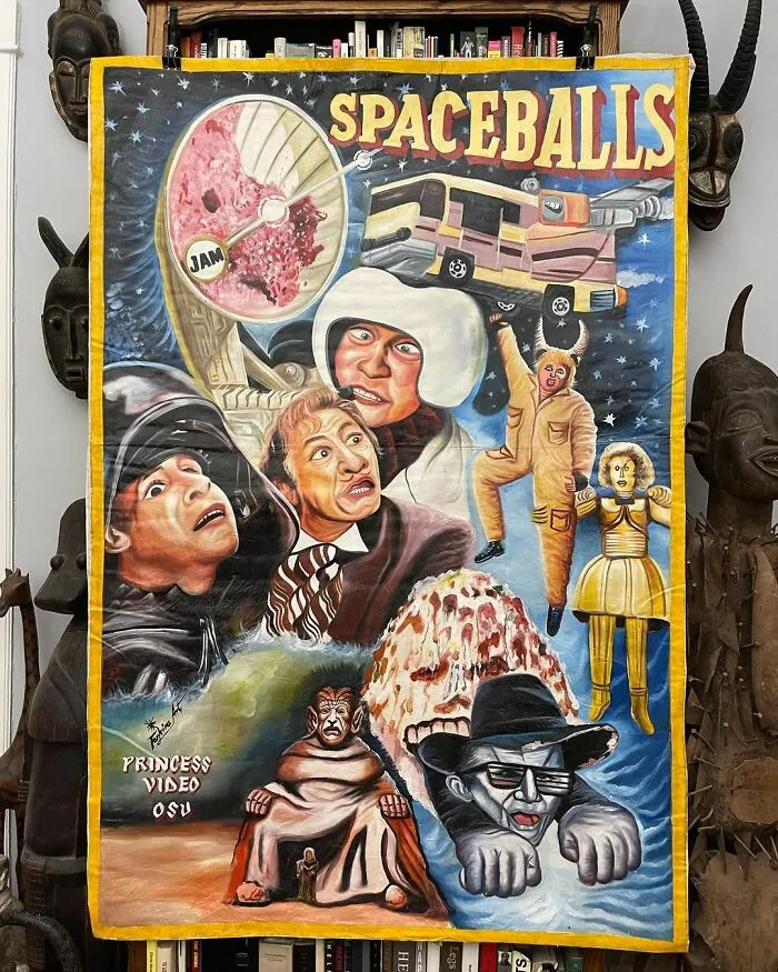 Africans Used To Hand-Paint Movie Posters To Draw People Into Cinemas And They're So Bizarre, They're Wonderful (100 New Pics)