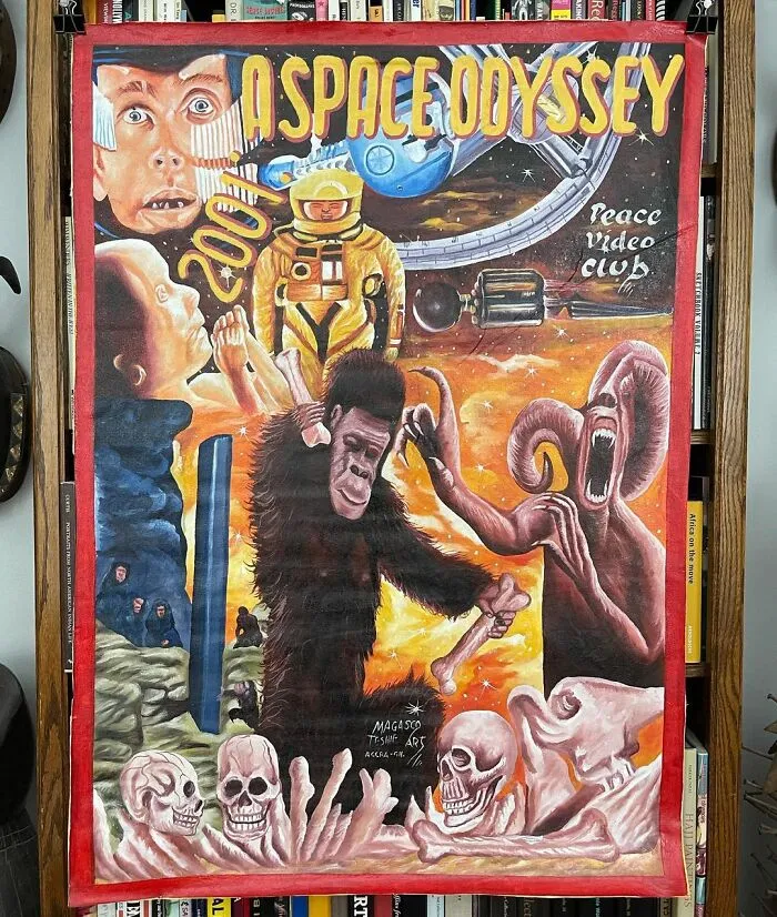 Africans Used To Hand-Paint Movie Posters To Draw People Into Cinemas And They're So Bizarre, They're Wonderful (100 New Pics)