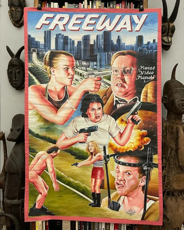 Africans Used To Hand-Paint Movie Posters To Draw People Into Cinemas And They're So Bizarre, They're Wonderful (100 New Pics)