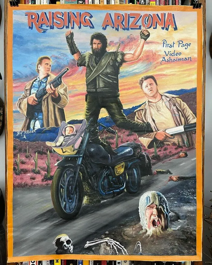 Africans Used To Hand-Paint Movie Posters To Draw People Into Cinemas And They're So Bizarre, They're Wonderful (100 New Pics)
