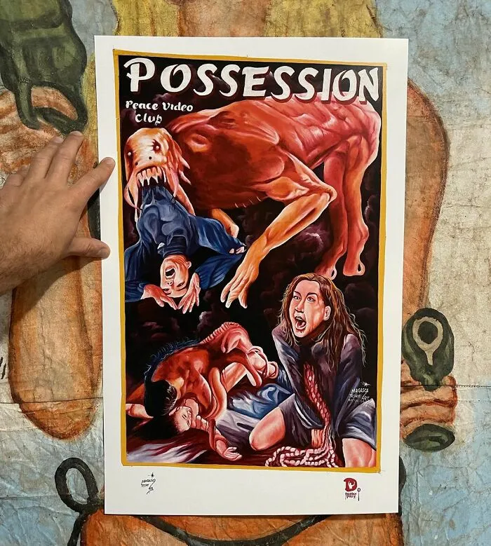 Africans Used To Hand-Paint Movie Posters To Draw People Into Cinemas And They're So Bizarre, They're Wonderful (100 New Pics)