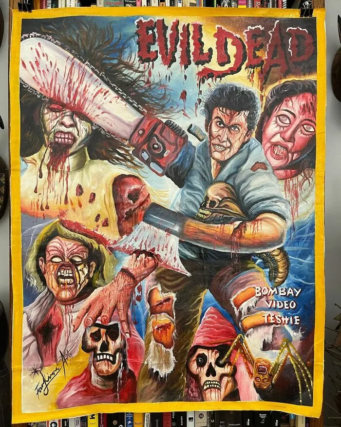 Africans Used To Hand-Paint Movie Posters To Draw People Into Cinemas And They're So Bizarre, They're Wonderful (100 New Pics)