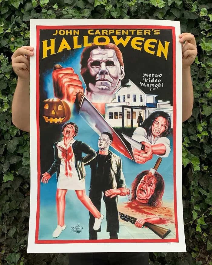 Africans Used To Hand-Paint Movie Posters To Draw People Into Cinemas And They're So Bizarre, They're Wonderful (100 New Pics)