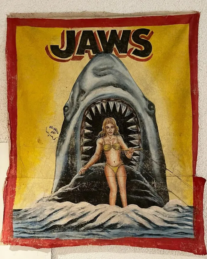 Africans Used To Hand-Paint Movie Posters To Draw People Into Cinemas And They're So Bizarre, They're Wonderful (100 New Pics)