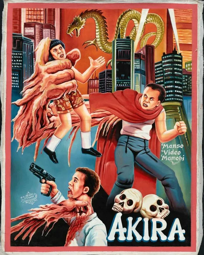 Africans Used To Hand-Paint Movie Posters To Draw People Into Cinemas And They're So Bizarre, They're Wonderful (100 New Pics)