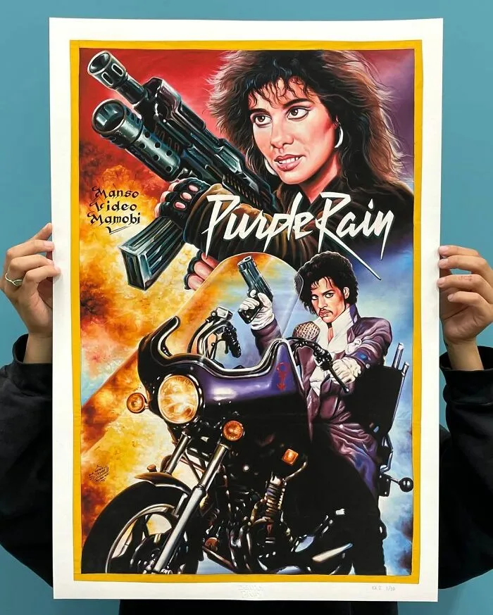 Africans Used To Hand-Paint Movie Posters To Draw People Into Cinemas And They're So Bizarre, They're Wonderful (100 New Pics)
