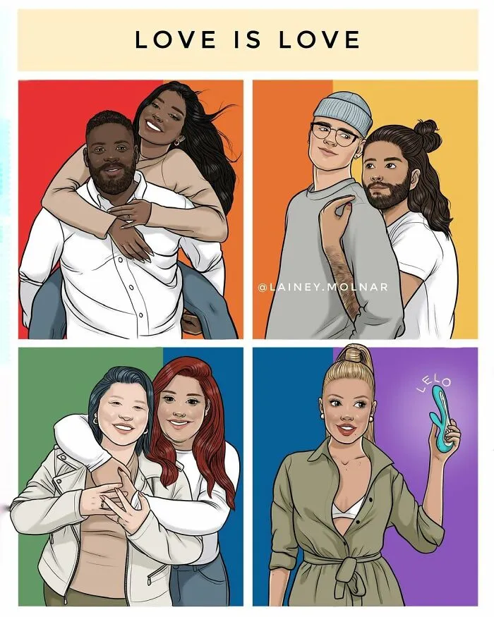 Lainey Molnar: Artist Drawing Societal Comics About Modern Woman Life
