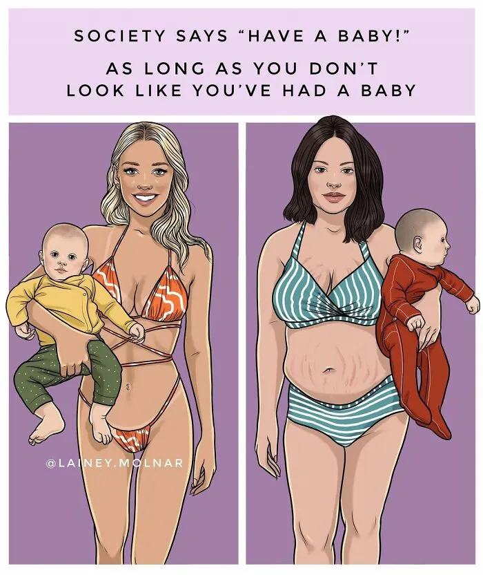 Lainey Molnar: Artist Drawing Societal Comics About Modern Woman Life