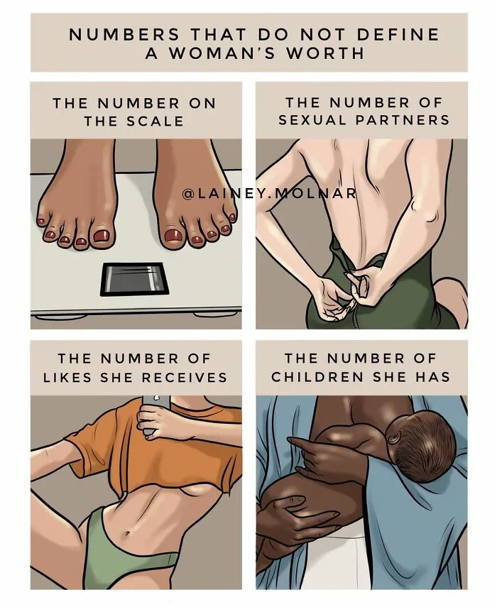 Lainey Molnar: Artist Drawing Societal Comics About Modern Woman Life