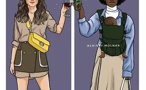 Lainey Molnar: Artist Drawing Societal Comics About Modern Woman Life