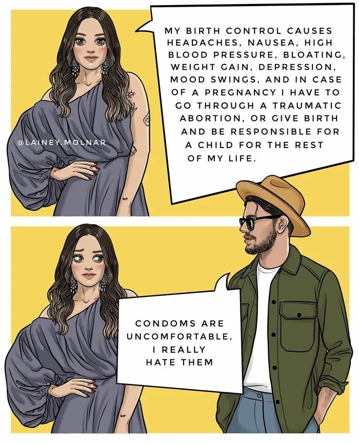 Lainey Molnar: Artist Drawing Societal Comics About Modern Woman Life