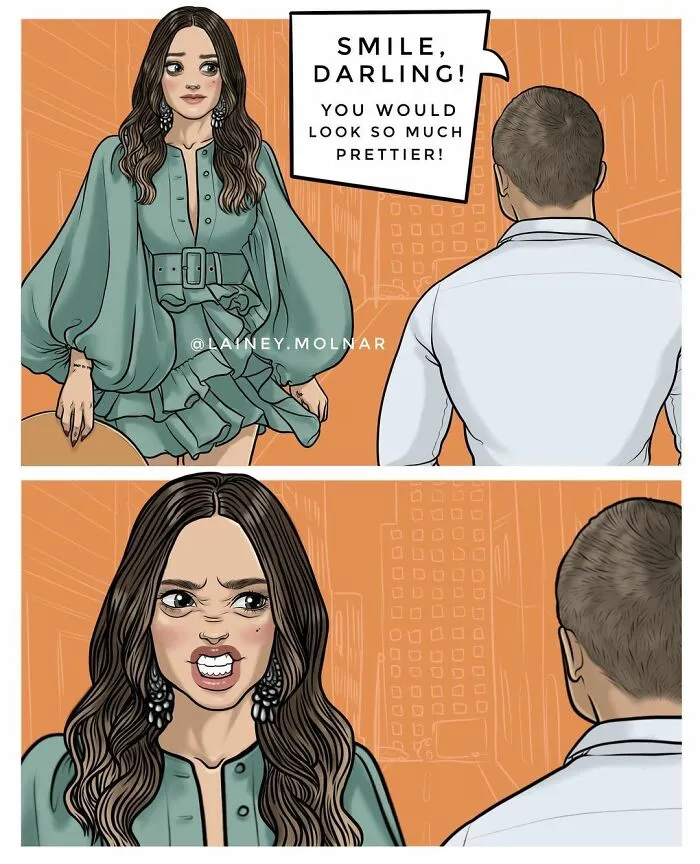 Lainey Molnar: Artist Drawing Societal Comics About Modern Woman Life