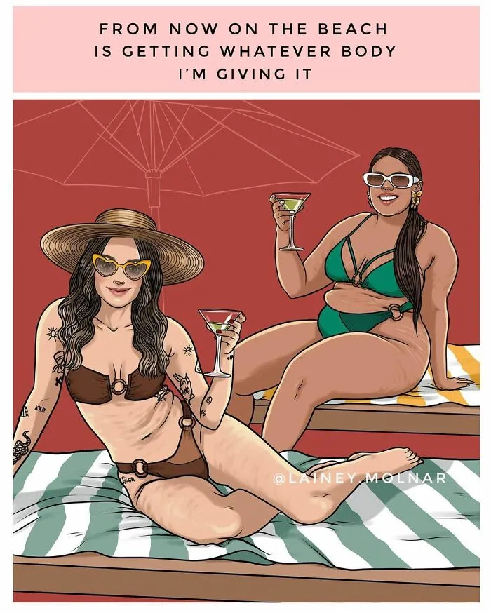 Lainey Molnar: Artist Drawing Societal Comics About Modern Woman Life