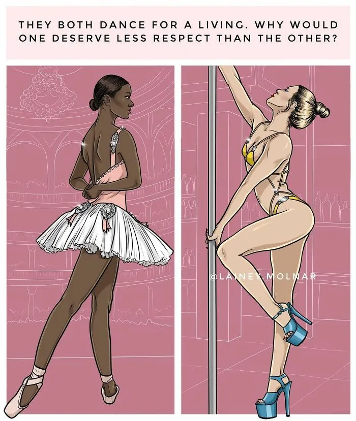 Lainey Molnar: Artist Drawing Societal Comics About Modern Woman Life
