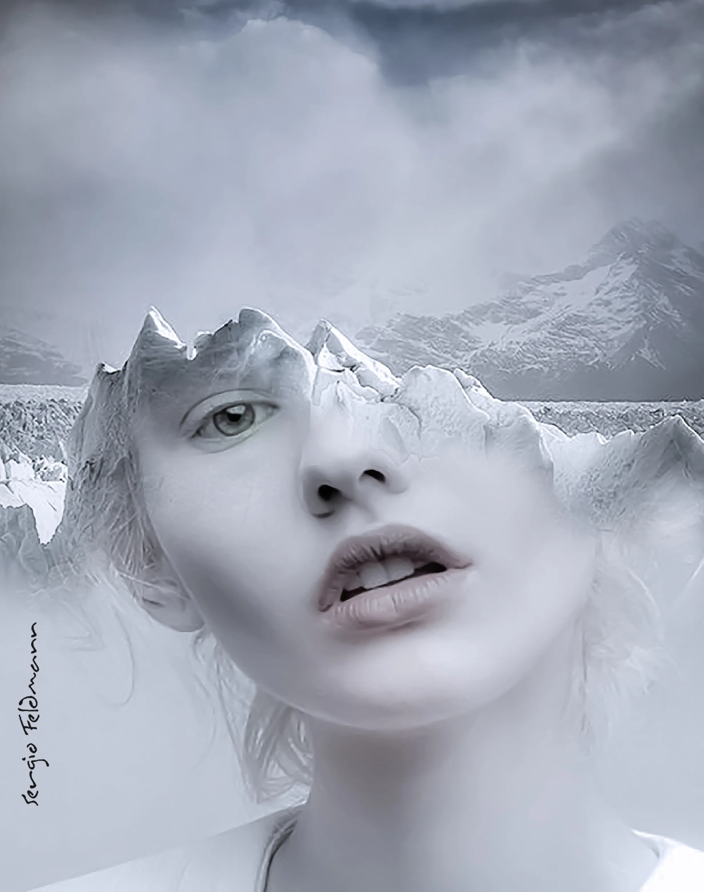 Mixing Nature And Faces