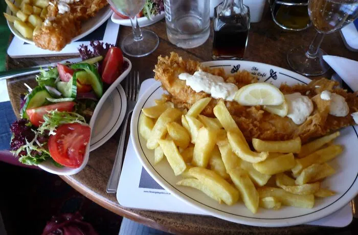 Trying Local Food In London