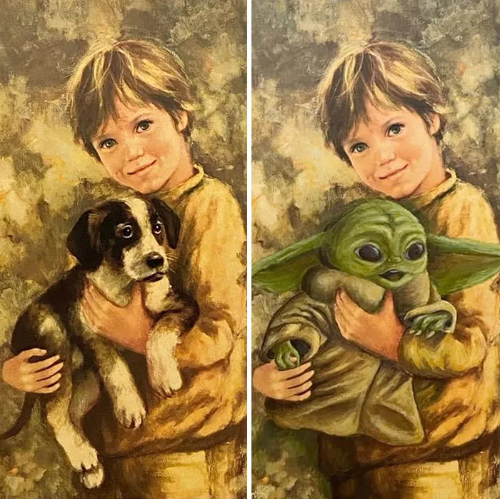 Los niños, antes y después