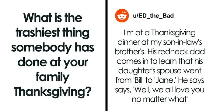 People In This Online Group Share What Things Their Family Members Had The Courage To Do At Their Thanksgiving Gathering (30 Stories)