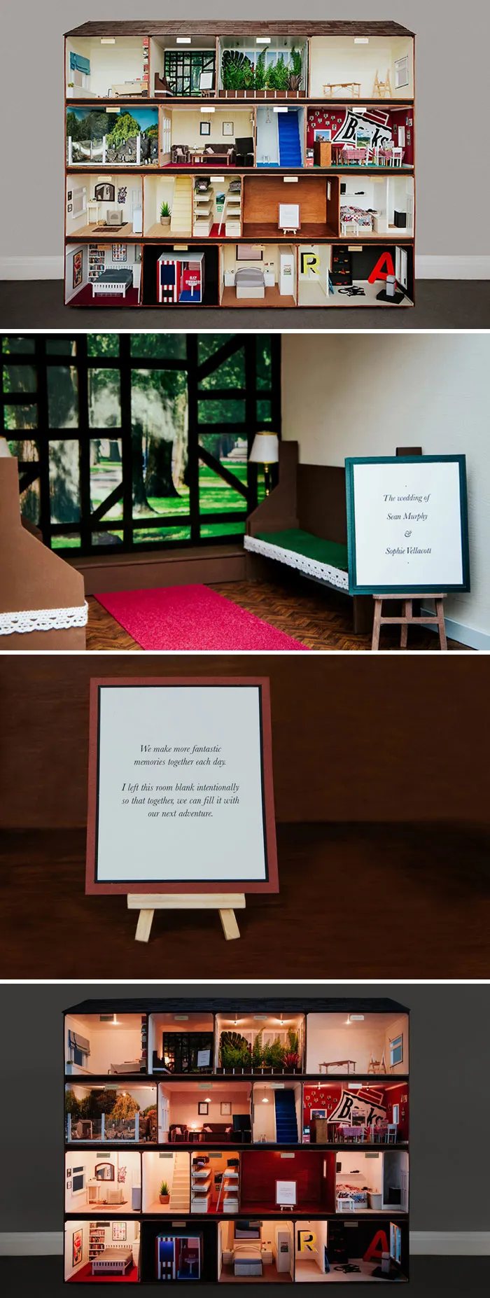 I Made My Girlfriend A Huge Doll's House As A Proposal