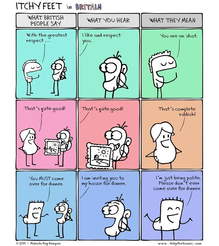 30 New Comics That Show The Funny Differences Between Different Countries And Languages