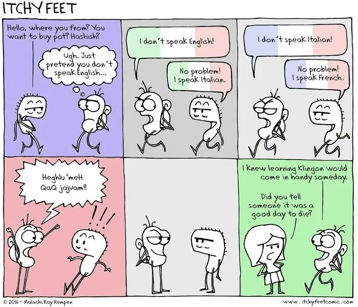 30 New Comics That Show The Funny Differences Between Different Countries And Languages
