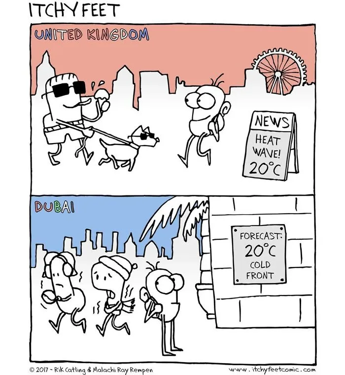 30 New Comics That Show The Funny Differences Between Different Countries And Languages