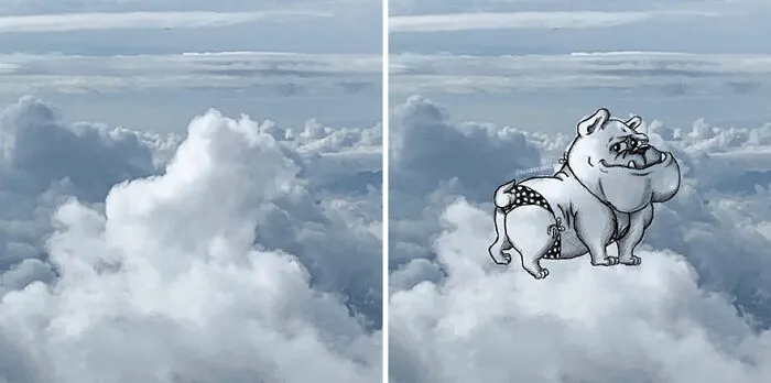Clouds Come Alive As Cute Animals In The Drawings Of This Artist (80 Pics)