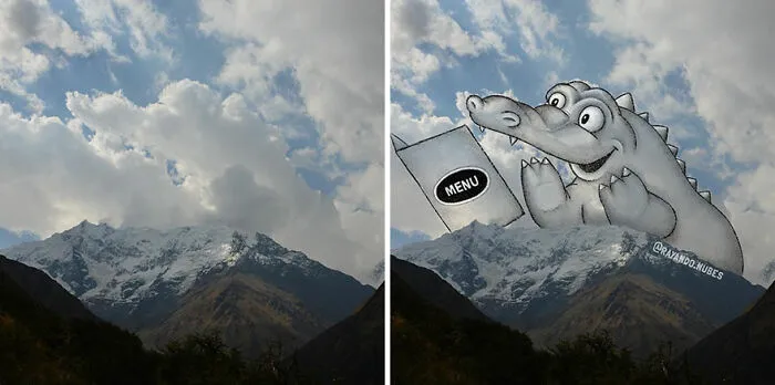 Clouds Come Alive As Cute Animals In The Drawings Of This Artist (80 Pics)