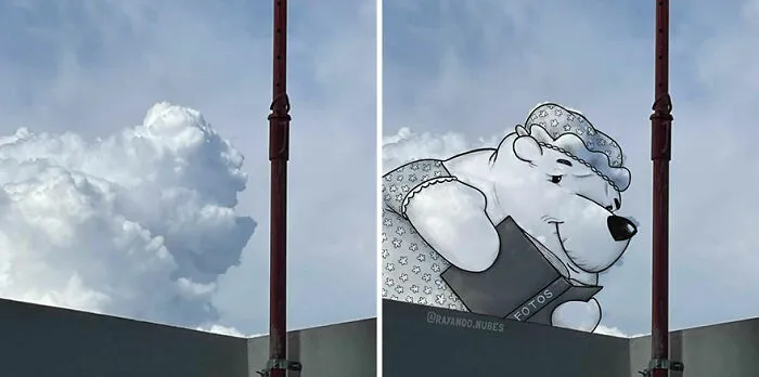 Clouds Come Alive As Cute Animals In The Drawings Of This Artist (80 Pics)