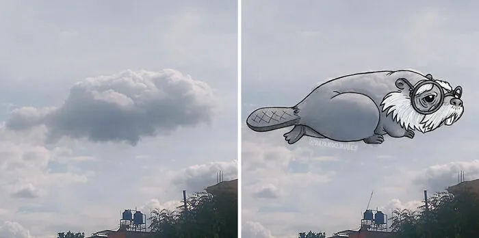 Clouds Come Alive As Cute Animals In The Drawings Of This Artist (80 Pics)