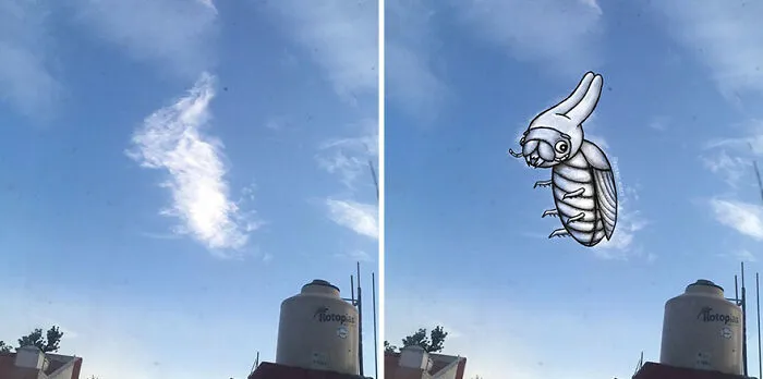 Clouds Come Alive As Cute Animals In The Drawings Of This Artist (80 Pics)
