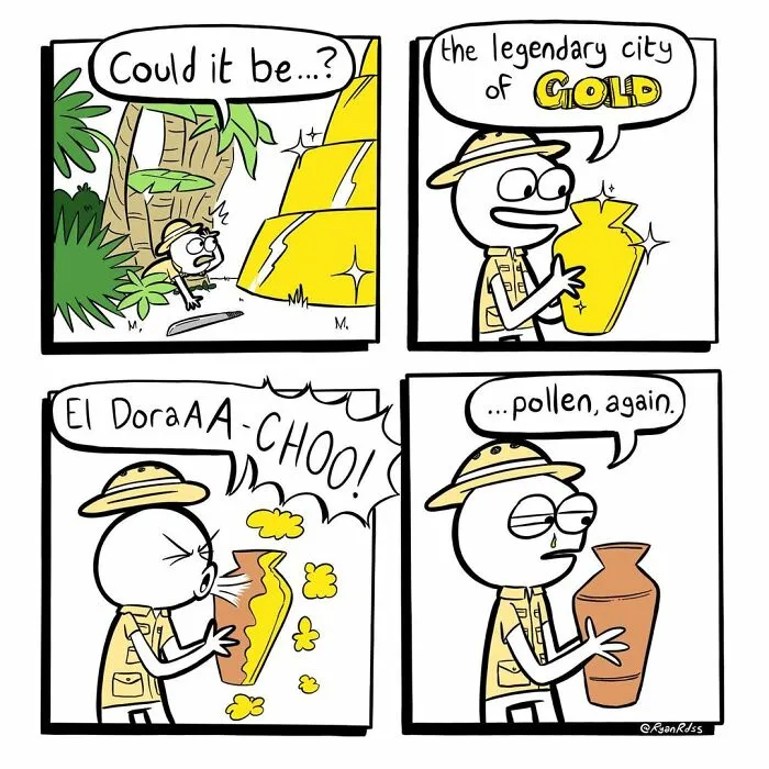 30 Comics That Depict Situations When Life Is Not Going According To Plan By Ryan Rds