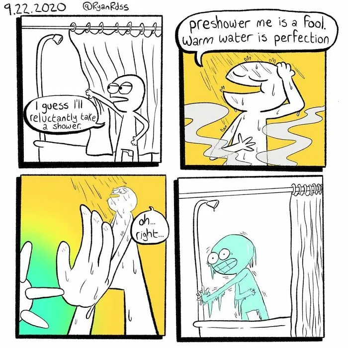 30 Comics That Depict Situations When Life Is Not Going According To Plan By Ryan Rds