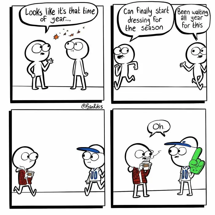 30 Comics That Depict Situations When Life Is Not Going According To Plan By Ryan Rds